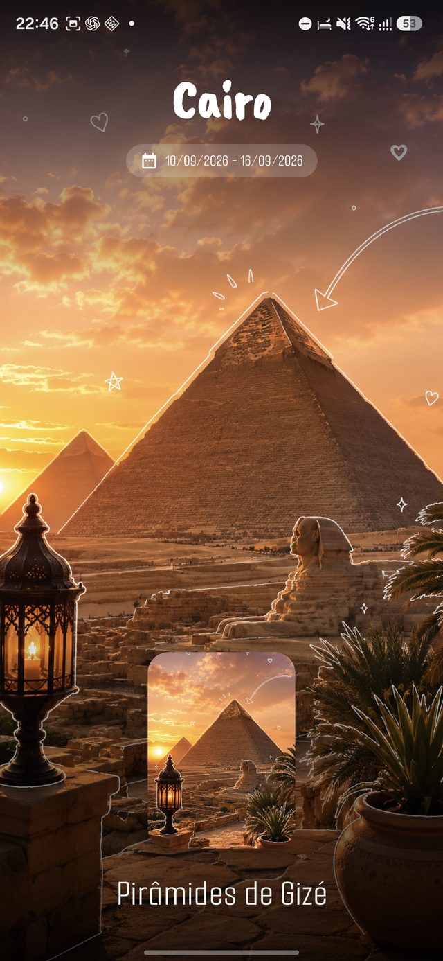 Capa da viagem a Cairo no Travel+.