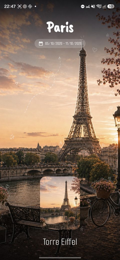 Capa da viagem a Paris no Travel+.